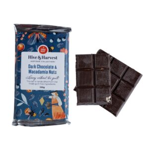 Dark Chocolate & Macadamia Nuts Slab
