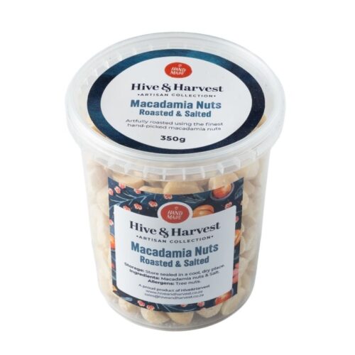 Roasted & Salted Macadamia Nuts 350g